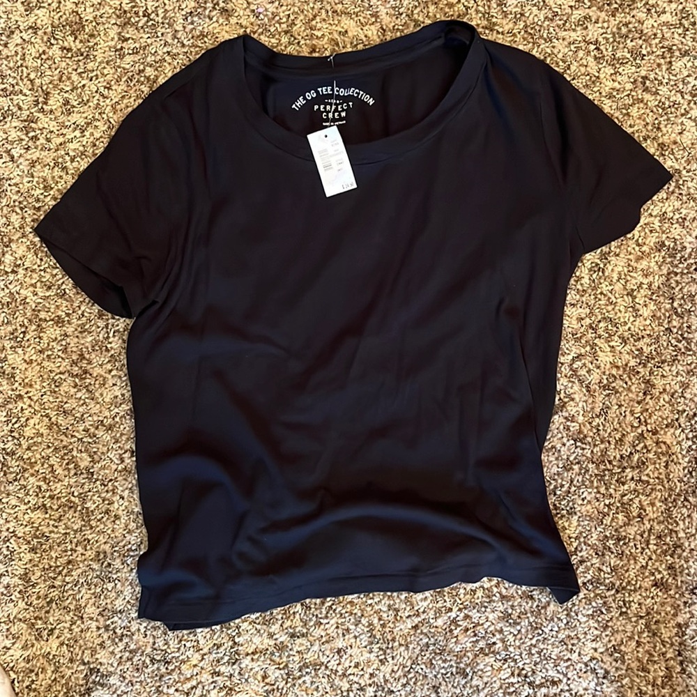Plain black nice short sleeve